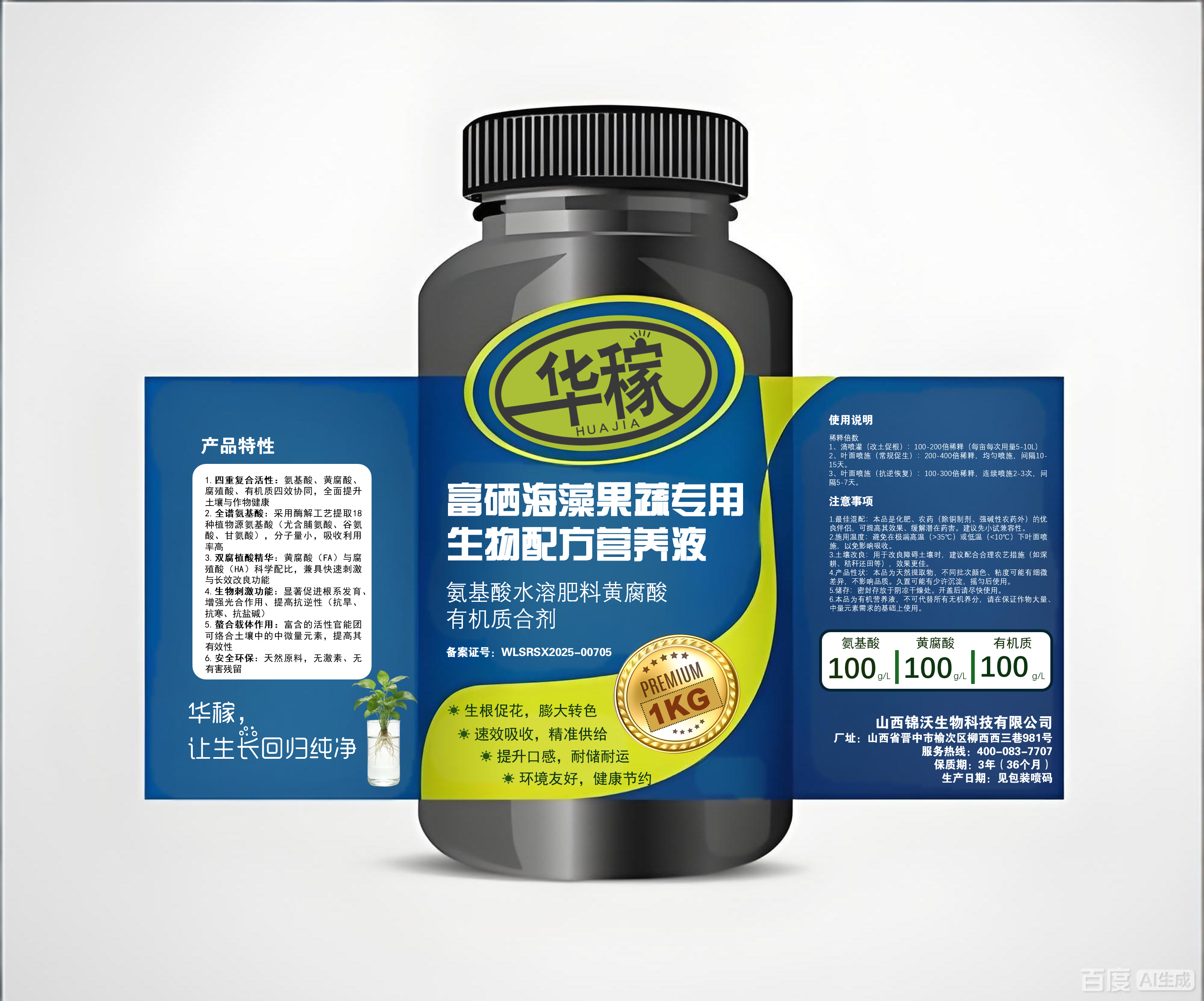 氨基酸水溶肥料（1kg）